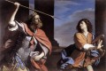 Saul Attacking David Baroque Guercino